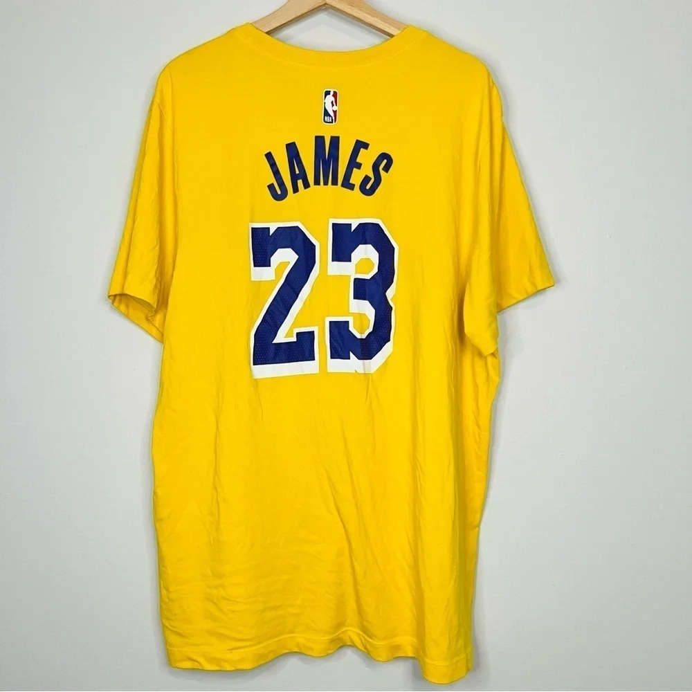 Nike LeBron James LA Lakers 23 DriFit Tee 2XL